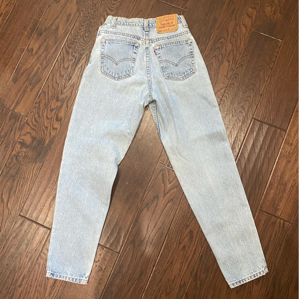 Levi's Light Blue Straight Leg Jeans